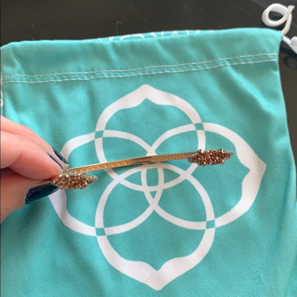 Kendra Scott Rose Gold Drusy cuff
